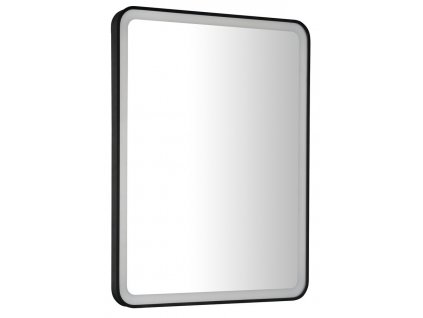 SAPHO - VENERO zrcadlo s LED osvětlením 60x80cm, černá VR260
