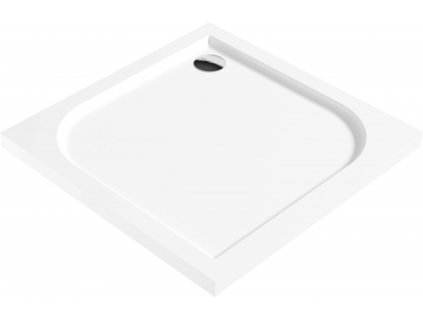 DEANTE - Cubic bílá - Akrylátová sprchová vanička, čtvercová, 80x80 cm KTK_042B