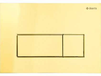 DEANTE - Ovládací tlačítko pro podomítkové systémy, zlato - tenké CST_Z51P