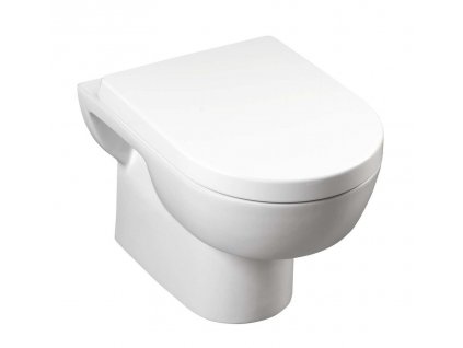 AQUALINE - MODIS závěsná WC mísa, 36x52cm, bílá MD001