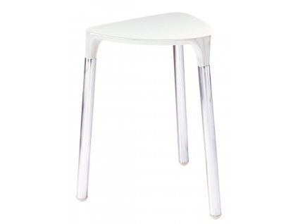Gedy - YANNIS koupelnová stolička 37x43,5x32,3cm, bílá 217202