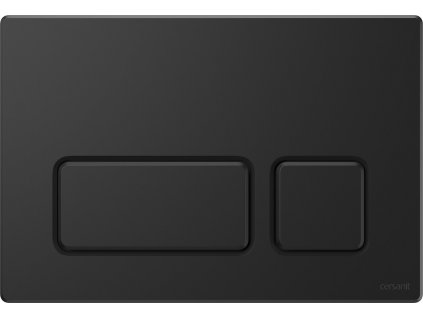 CERSANIT - Ovládací tlačítko BLOCK k systému AQUA, černá mat K97-455