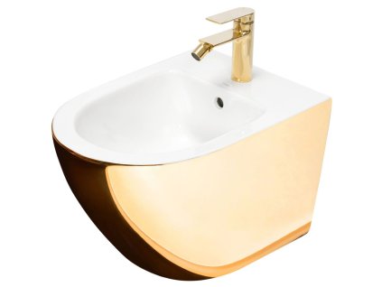 REA - Bidet Carlo Mini zlatá/bílá REA-C2288