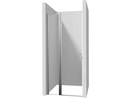 DEANTE/S - Sprchové dveře výklopné se stěnovým profilem 90 KTSU041P+KTS_000X KERRIA/0012