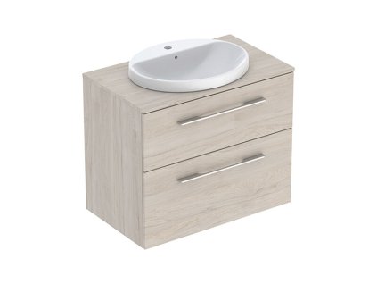 hicsv 78 geberit selnova square skrinka s deskou a umyvadlem 78 8x47 5x70 3 cm 2x zasuvka dekor orech hickory svetly