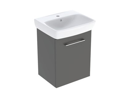 50 lava geberit selnova square skrinka s umyvatkem 50x42x64 9 cm 1x dvirka lakovana mat lava