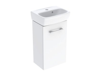 36 bilageberit selnova square skrinka s umyvatkem 36x28x65 2 cm 1x dvirka lakovana s vysokym leskem bila