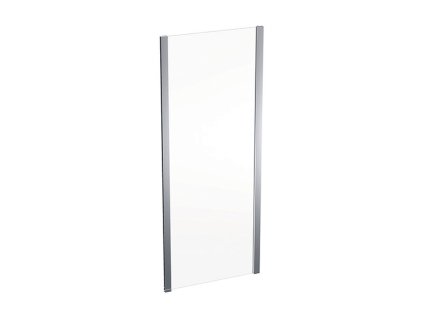 geberit geo bocni stena sprchy 80x190 cm sklo transparent ram stribrita