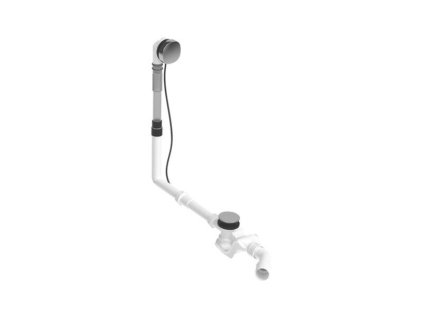 duravit odpadni a pretokova armatura quadroval pro vany s centralnim odtokem 65 cm chrom 1