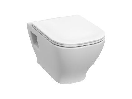 JIKA Deep by Jika - závěsný klozet, Rimless, viditelné uchycení, horizontální odpad (H820616...0001), Bílá (H8206160000001)