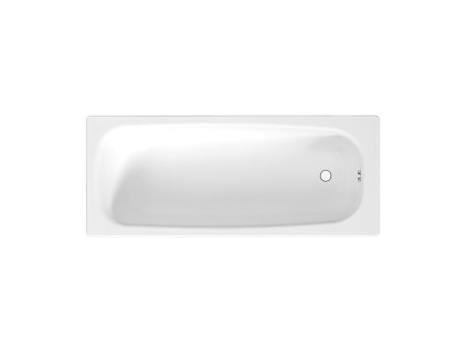 JIKA Tanza - ocelová vana, 210 l, plech 1,8 mm (H225220...0001), Bílá (H2252200000001)