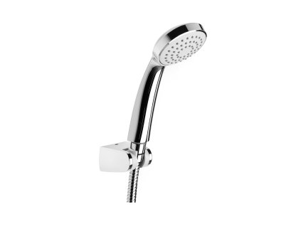 JIKA Mio Style - připojení sprchové hadice 1⁄2", s držákem ruční sprchy (H3632F0...1521), Černá matná (H3632F07161521)