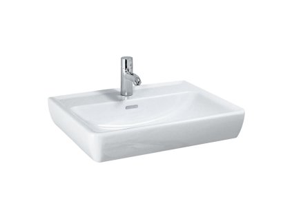 LAUFEN PRO - umyvadlo (H818952) (Barva Bílá, Provedení 1 otvor pro baterii, středový)