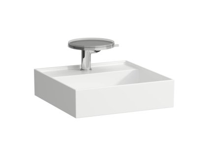 Kartell LAUFEN - umývátko, se skrytým opadem (H815331) (Barva Bílá, Provedení bez přepadu, s 1 otvorem pro baterii)