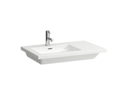 LAUFEN LIVING - umyvadlo do nábytku, odkládací plocha vpravo, H8174387571091, bez otvoru pro baterii