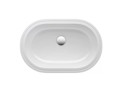 LAUFEN SAVOY - vestavné umyvadlo, oválné (H818945) (Barva Bílá, Provedení bez otvoru pro baterii)