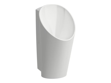 LAUFEN LEMA - bezvodý urinál rimless vnitřní přívod vody DN50, s odpadní krytkou, včetně 0litrového sifónu (H895137)., H8431970004011, s přípojením na odpad průměr 50 mm