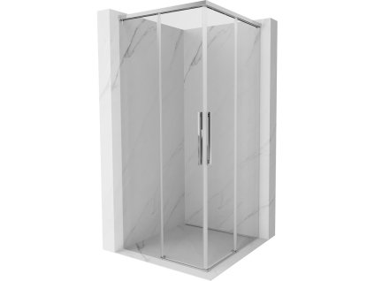 MEXEN/S - Rox Duo sprchový kout posuvný 95 x 95, transparent, chrom 8C2D-095-095-01-00