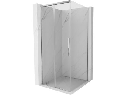 MEXEN/S - Rox sprchový kout posuvný 120 x 120, transparent, chrom 8C2-120-120-01-00