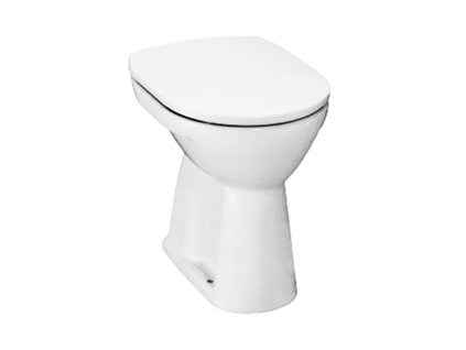 JIKA Lyra plus - samostatně stojící WC, vertikální odpad (H825387...0001), Bílá (H8253870000001)