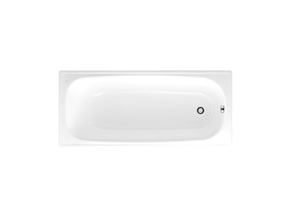 JIKA Riga - ocelová vana (H234040...0001), Bílá (H2340400000001)