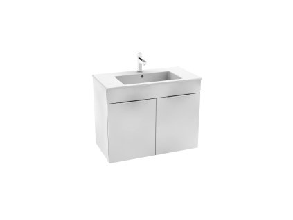 JIKA Cube - skříňka, vč. umyvadla 800x430 mm, 2 dveře (H453752176...1) (Barva Bílá)