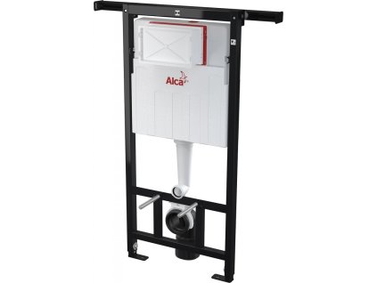 ALCA Jádromodul - předstěnový instalační systém s bílým tlačítkem M1710 + WC CERSANIT CLEANON CARINA + SEDÁTKO AM102/1120 M1710 CA2