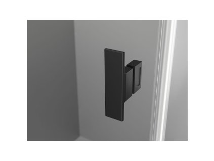 MEXEN/S - Mist T sprchový kout dveře křídlové pravá 105 x 75, černý okraj, černá 8A4T-105-075-70-70-P