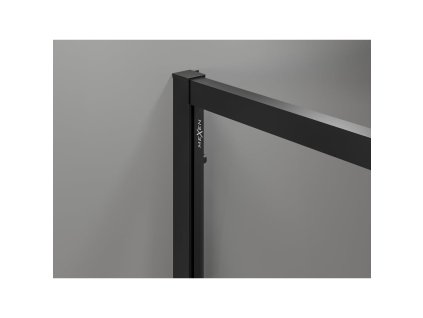 MEXEN - Exo posuvné sprchové dveře 160, transparent, černá 8151-160-000-70-00