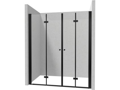 DEANTE/S - Sprchové dveře dvojité skládací 90x70 KTSXN47P+KTSXN41P KERRIA/0149