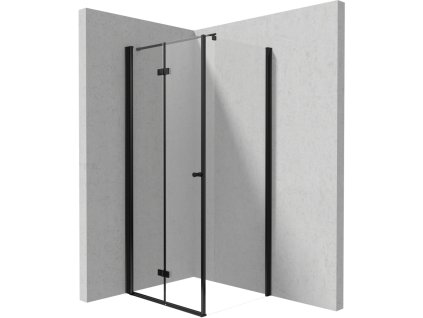 DEANTE/S - Sprchový kout skládací 90 pevná stěna 80 KTSXN41P+KTS_N38P KERRIA/0491