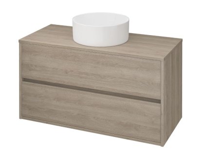 CERSANIT - SKŘÍŇKA POD UMYVADLO NA DESKU CREA 100 DUB S924-012