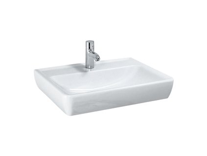 LAUFEN PRO - umyvadlo (H818952) (Barva Bílá, Provedení 1 otvor pro baterii, středový)