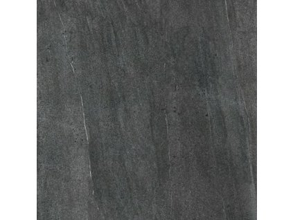 Rako Quarzit dlaždice slinutá černá 80x80 (DAK81739)