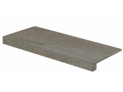 Rako Quarzit schodová tvarovka hnědá 40x80 (DCF84736)