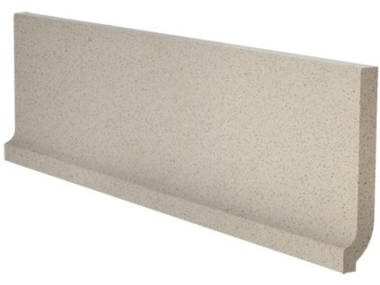 Rako Taurus granit sokl s požlábkem tmavě béžová 30x8 (TSPKF061)