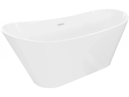 MEXEN - DORA volně stojící vana 160x75, bílá bez krytky přepadu a zátky 52071607500-SS