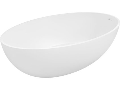 MEXEN - Prato volně stojící vana litý mramor 170 x 100, bílá mat 57251701000