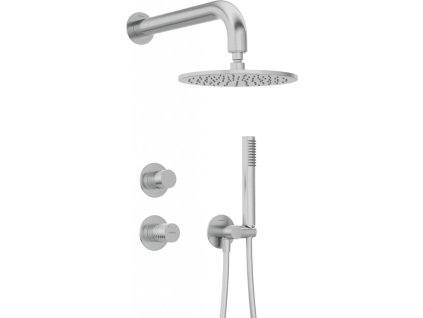 DEANTE - Silia Hexa Podomítkový sprchový set, se sprchovou hlavicí, nerez NHS_F9YK