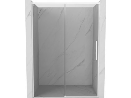 MEXEN/S - Rox posuvné sprchové dveře 155, transparent, bílá 8C2-155-000-20-00