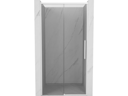 MEXEN/S - Rox posuvné sprchové dveře 130, transparent, bílá 8C2-130-000-20-00