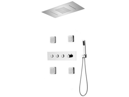 MEXEN - Soler sprchový podomítkový set, chrom 7601-04-00