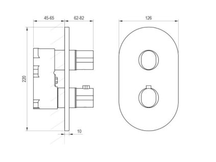 ravak chrome ii termostaricka 1