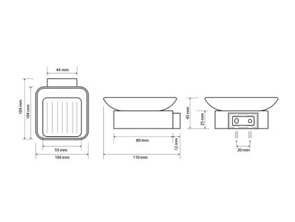 technicky nakres mydlenka