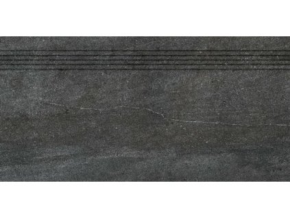 Rako Quarzit schodovka černá 40x80 (DCP84739)