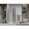 MEXEN/S - Lima Duo sprchový kout 70x70, transparent, chrom +vanička se sifonem 856-070-070-01-02-4010