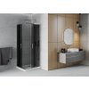 MEXEN/S - Rio sprchový kout s vaničkou 70 x 70, grafit, chrom 860-070-070-01-40-4010