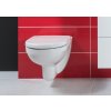 GEBERIT DuofixBasic s bílým tlačítkem DELTA50 + WC JIKA LYRA PLUS RIMLESS + SEDÁTKO DURAPLAST 458.103.00.2 50BI LY1