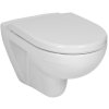 GEBERIT DuofixBasic s bílým tlačítkem DELTA51 + WC JIKA LYRA PLUS + SEDÁTKO DURAPLAST 458.103.00.2 51BI LY6