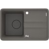 DEANTE - Momi anthracite metallic Granitový dřez, 1-bowl with drainer ZKM_T11A